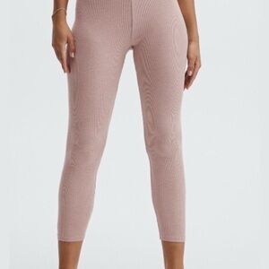 Fabletics Restore Knit set, 3x in Trail Dust